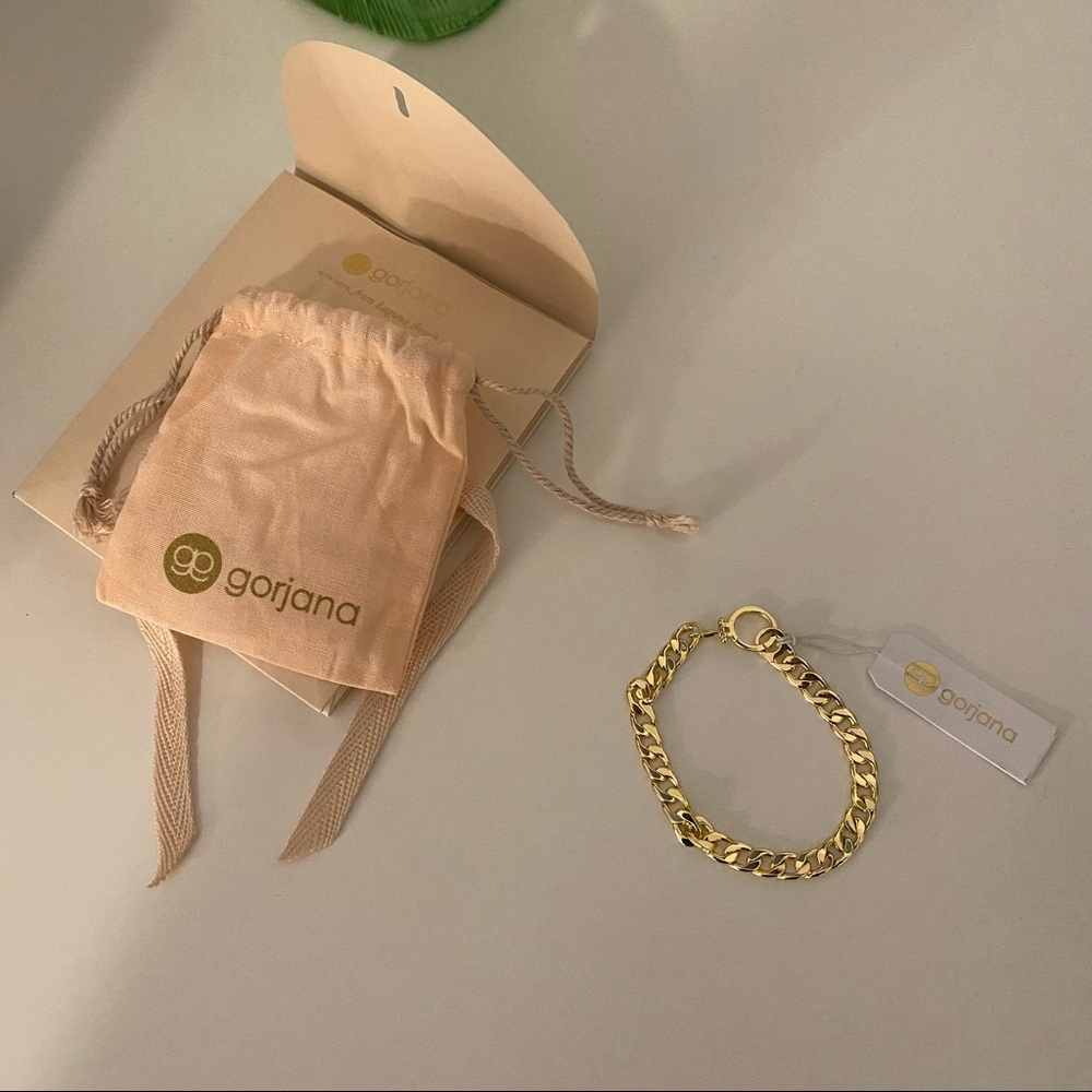 Gorjana chain link bracelet